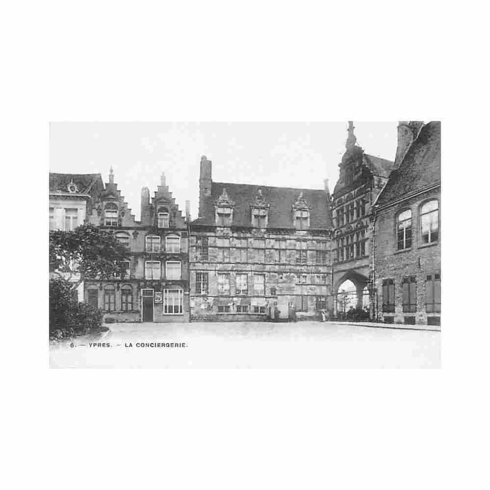 belgie ieper w vl la conciergerie Vintage A4 Photo Print