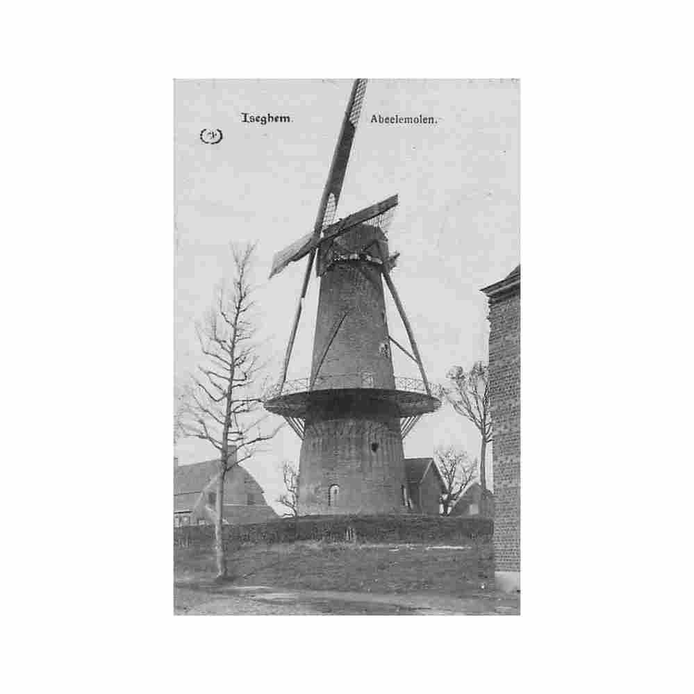belgie izegem w vl abeelemolen Vintage A4 Photo Print