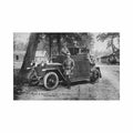 belgie kamp van beverlo camp de beverloo limb automitrailleuse minerva pantserwagen Vintage A4 Photo Print