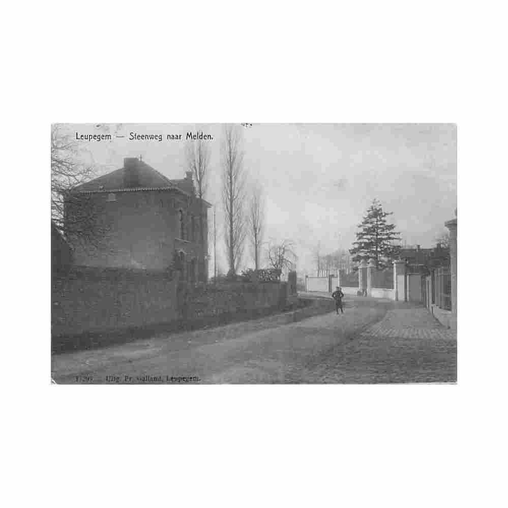 belgie leupegem o vl steenweg naar melden Vintage A4 Photo Print