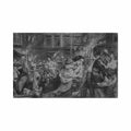 belgie leuven vl br de plundering van leuven eerste oorlog Vintage A4 Photo Print