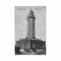 belgie lombardsijde w vl vuurtoren Vintage A4 Photo Print