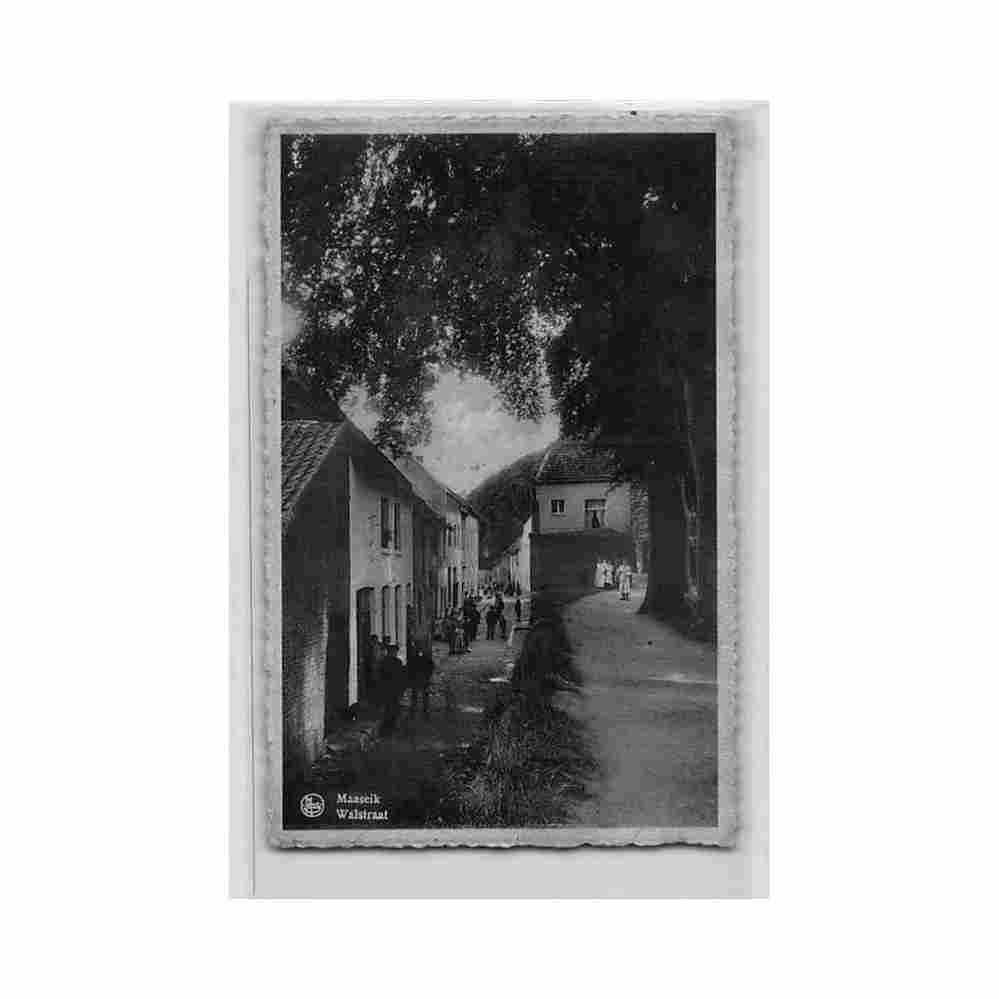 belgie maaseik limb walstraat Vintage A4 Photo Print