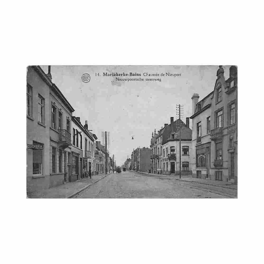 belgie mariakerke w vl nieuwpoortsche steenweg Vintage A4 Photo Print