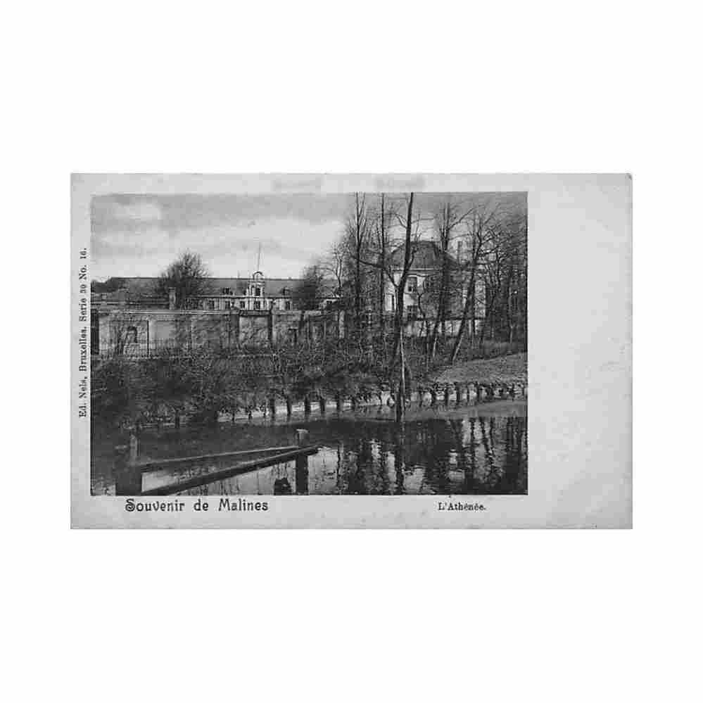 belgie mechelen ant atheneum uitg nels serie 30 n 16 Vintage A4 Photo Print