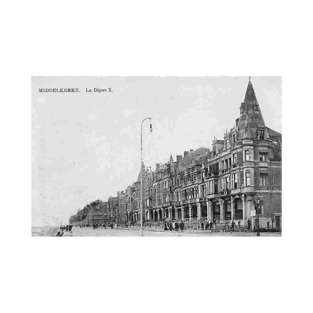 belgie middelkerke w vl de dijk x Vintage A4 Photo Print