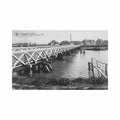 belgie nieuwpoort w vl ijzerbrug jaar 1928 Vintage A4 Photo Print