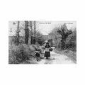 belgie omgeving van gent o vl op de weg sur la route uitg star 2425 Vintage A4 Photo Print