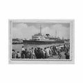 belgie oostende w vl de mallboot prince bauduin Vintage A4 Photo Print