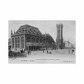 belgie oostende w vl statie uitg librairie godtfurneu collection nd phot neurdein 50 Vintage A4 Photo Print