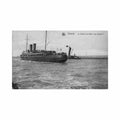 belgie oostende w vl veerboot jan breydel Vintage A4 Photo Print