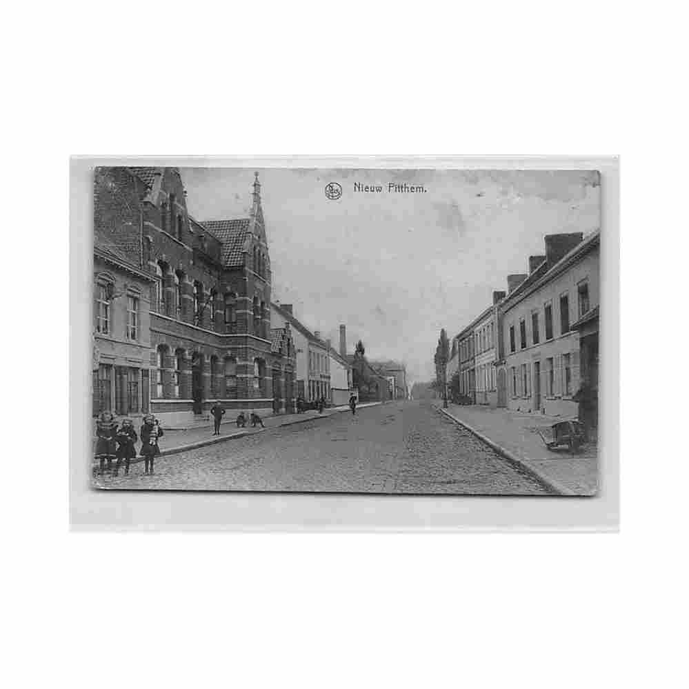 belgie pittem w vl nieuw pitthem Vintage A4 Photo Print