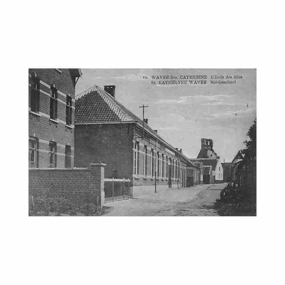 belgie sint katelijne waver ant meisjessschool Vintage A4 Photo Print