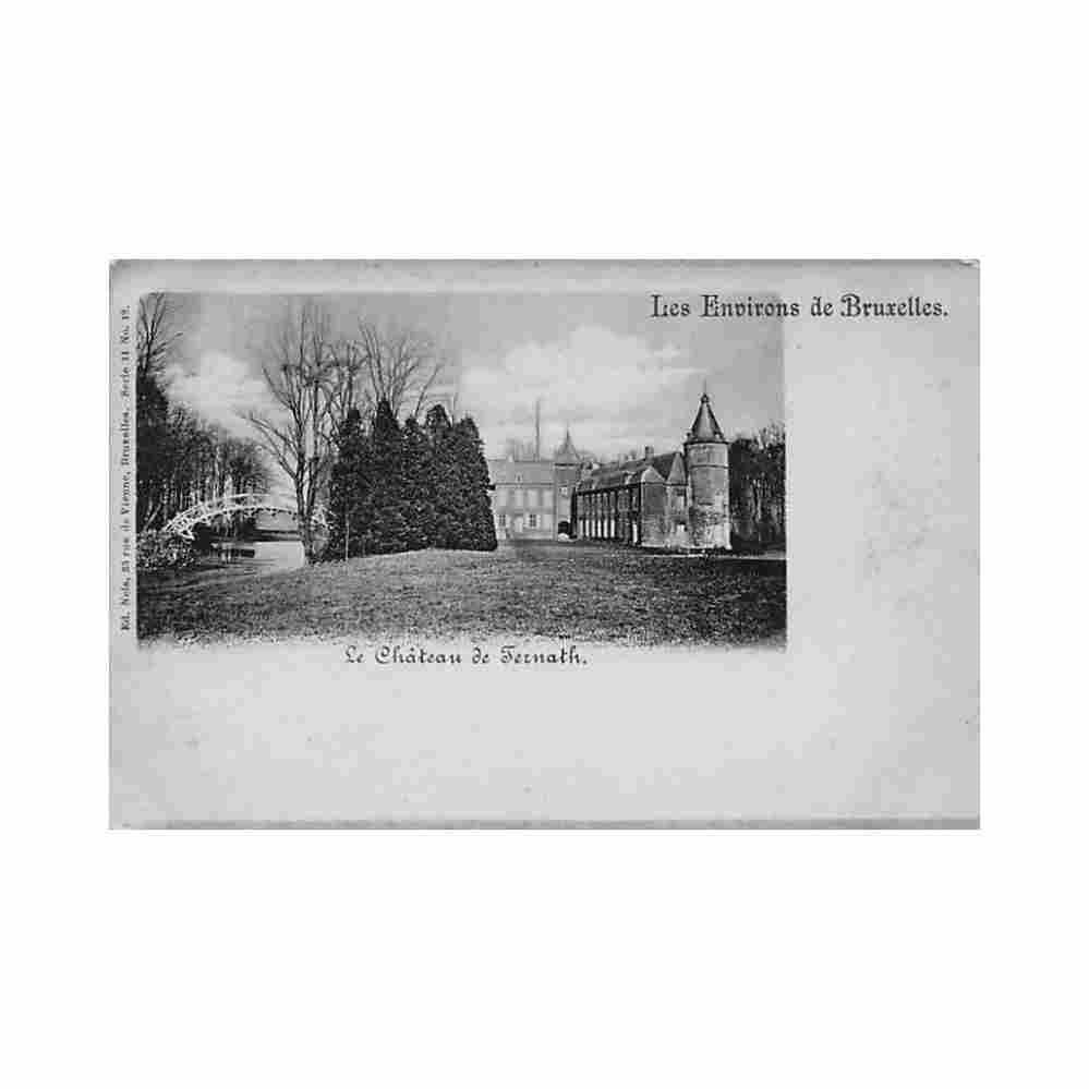 belgie ternat ternath vl br het kastel Vintage A4 Photo Print