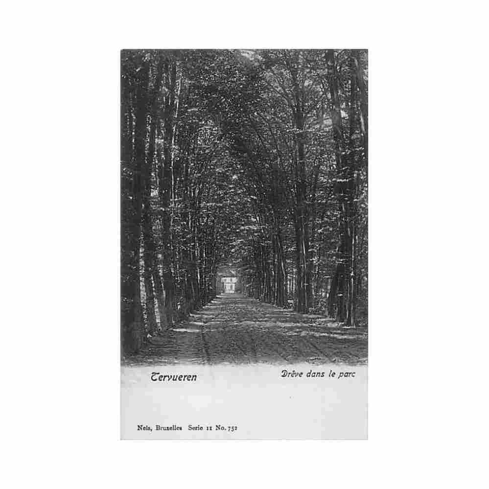 belgie tervuren vl br dreve dans le parc nels serie 11 no 752 Vintage A4 Photo Print