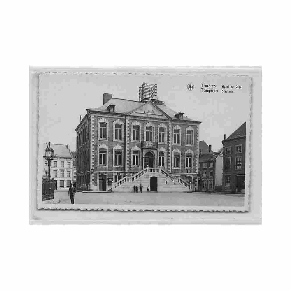 belgie tongeren limb stadhuis Vintage A4 Photo Print