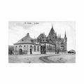 belgie veurne w vl de statie Vintage A4 Photo Print