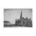 belgie wachtebeke o vl de kerk Vintage A4 Photo Print