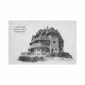 belgie westende pension de famille noble rose Vintage A4 Photo Print
