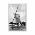 belgie westouter w vl rodeberg lystermolen Vintage A4 Photo Print