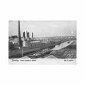 belgique antoing hainaut fours et usines a ciment Vintage A4 Photo Print