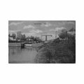 belgique antoing hainaut l ecluse Vintage A4 Photo Print