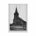 belgique aulnois hainaut l eglise ed derviendt Vintage A4 Photo Print