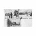 belgique bastogne lux avenue mathieu place du carre gare du sud Vintage A4 Photo Print