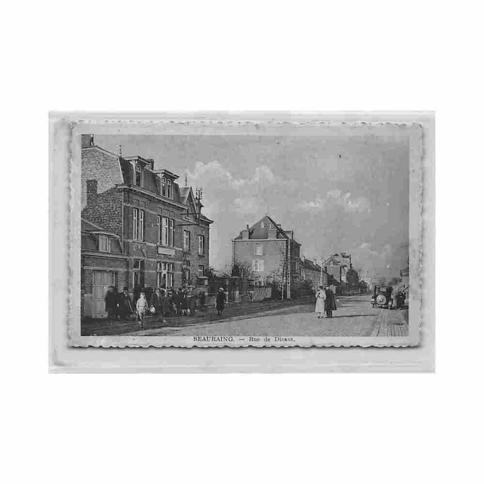 belgique beauraing namur rue de dinant ed e b Vintage A4 Photo Print