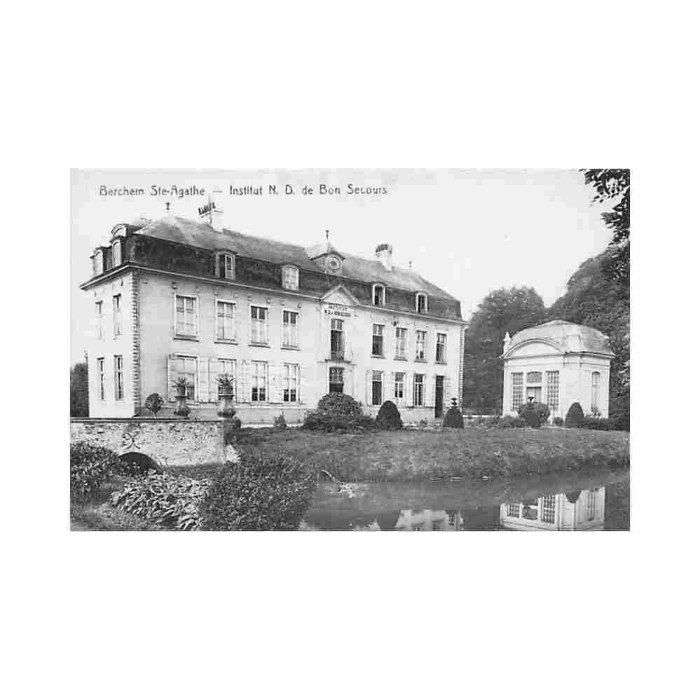 belgique berchem sainte agathe brux cap institut n d de bon secours Vintage A4 Photo Print