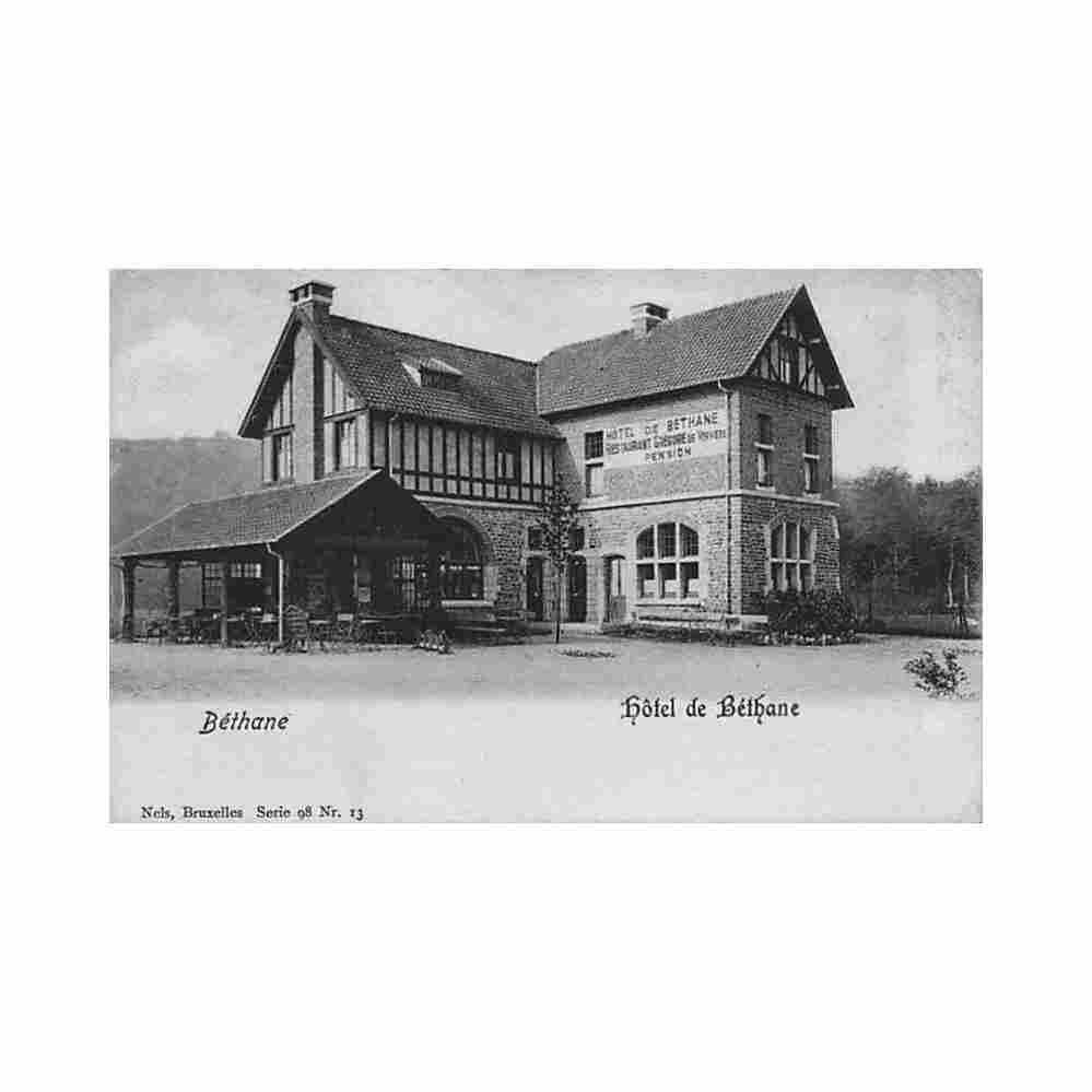 belgique bethane liege hotel de bethane ed nels serie 98 n 13 Vintage A4 Photo Print