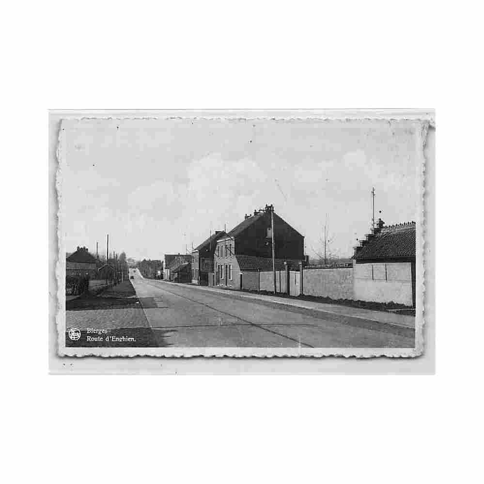 belgique bierges br w route d enghien Vintage A4 Photo Print