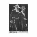 belgique bruxelles leopold ii et albert Vintage A4 Photo Print