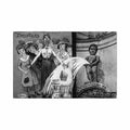 belgique bruxelles manneken pis halte defense de regarder guide marco Vintage A4 Photo Print