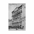 belgique bruxelles palace hotel place rogier Vintage A4 Photo Print