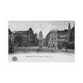 belgique bruxelles rue de la regence et palais de justice Vintage A4 Photo Print