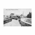 belgique charleroi hainaut route de philippeville les usines Vintage A4 Photo Print