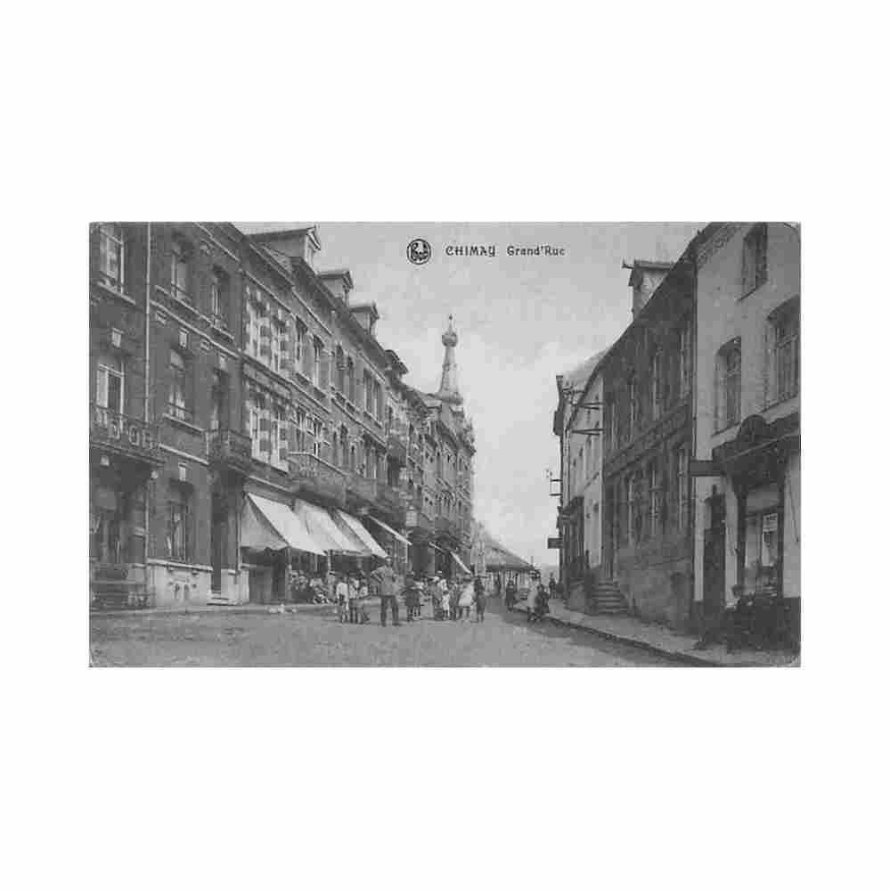 belgique chimay hainaut grand rue Vintage A4 Photo Print