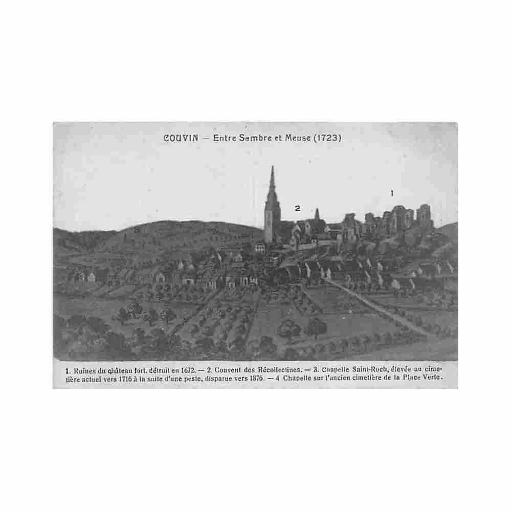 belgique couvin namur entre sambre et meuse Vintage A4 Photo Print