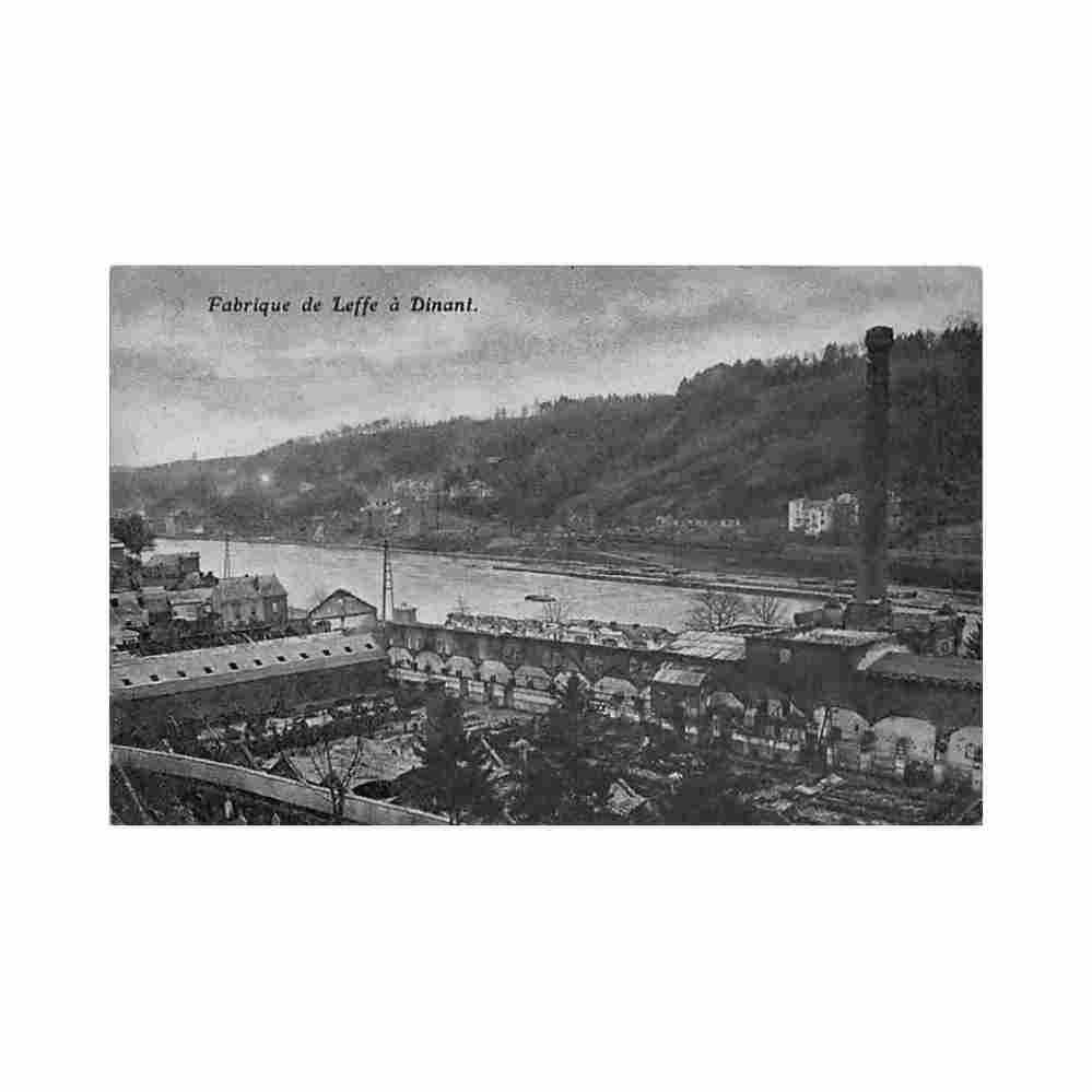 belgique dinant namur fabrique de leffe brasserie Vintage A4 Photo Print