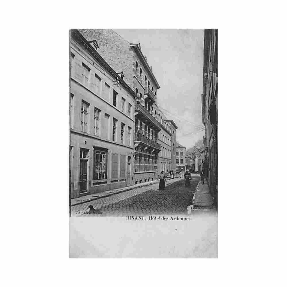 belgique dinant namur hotel des ardennes Vintage A4 Photo Print