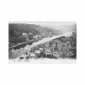 belgique dinant namur panorama Vintage A4 Photo Print