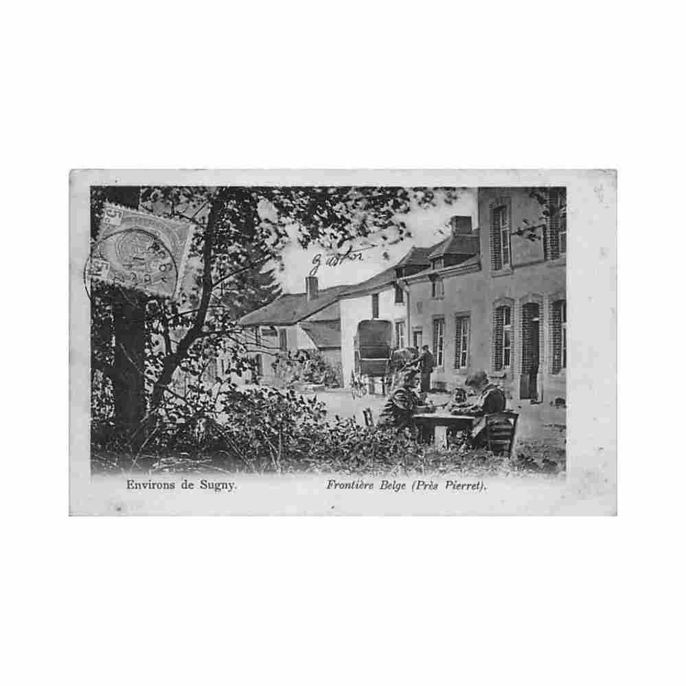 belgique environs de sugny namur frontiere belge pres pierret Vintage A4 Photo Print