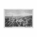 belgique eupen liege panorama der unterstadt Vintage A4 Photo Print
