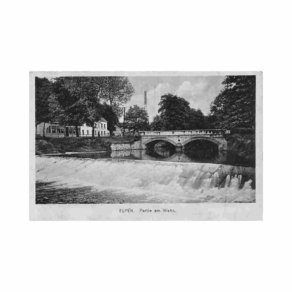 belgique eupen liege partie am wehr Vintage A4 Photo Print
