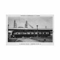 belgique exposition de liege 1930 le wagon restaurant pullman Vintage A4 Photo Print