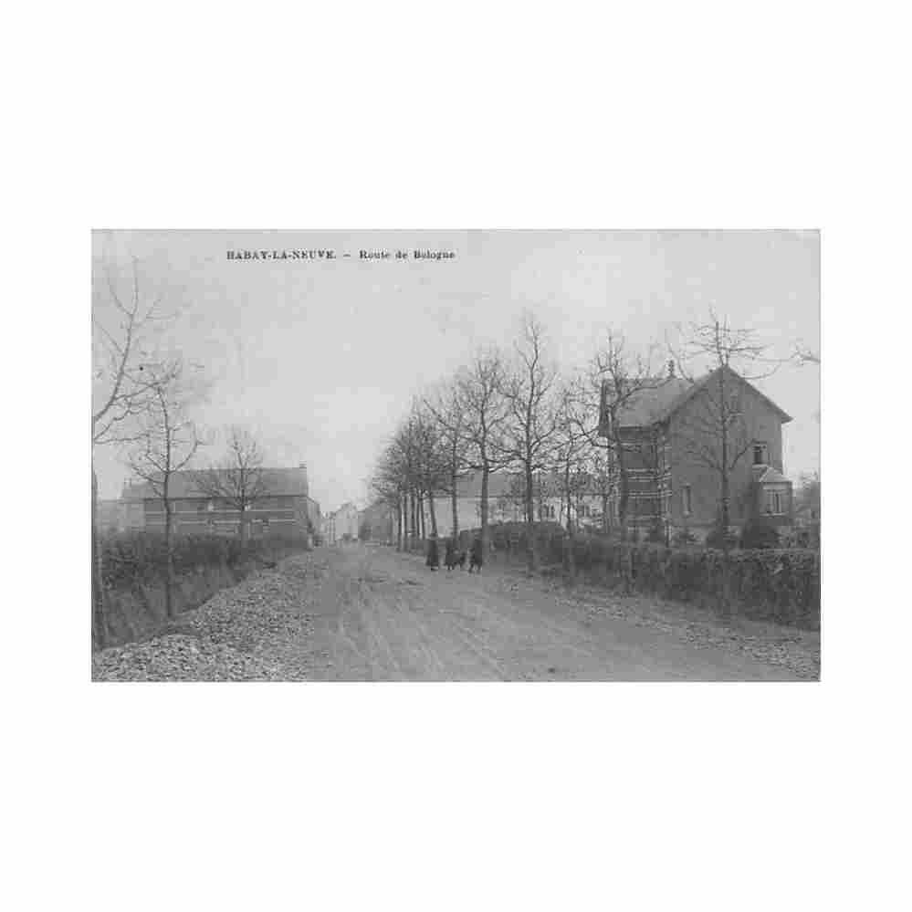 belgique habay la neuve prov lux route de bologne Vintage A4 Photo Print