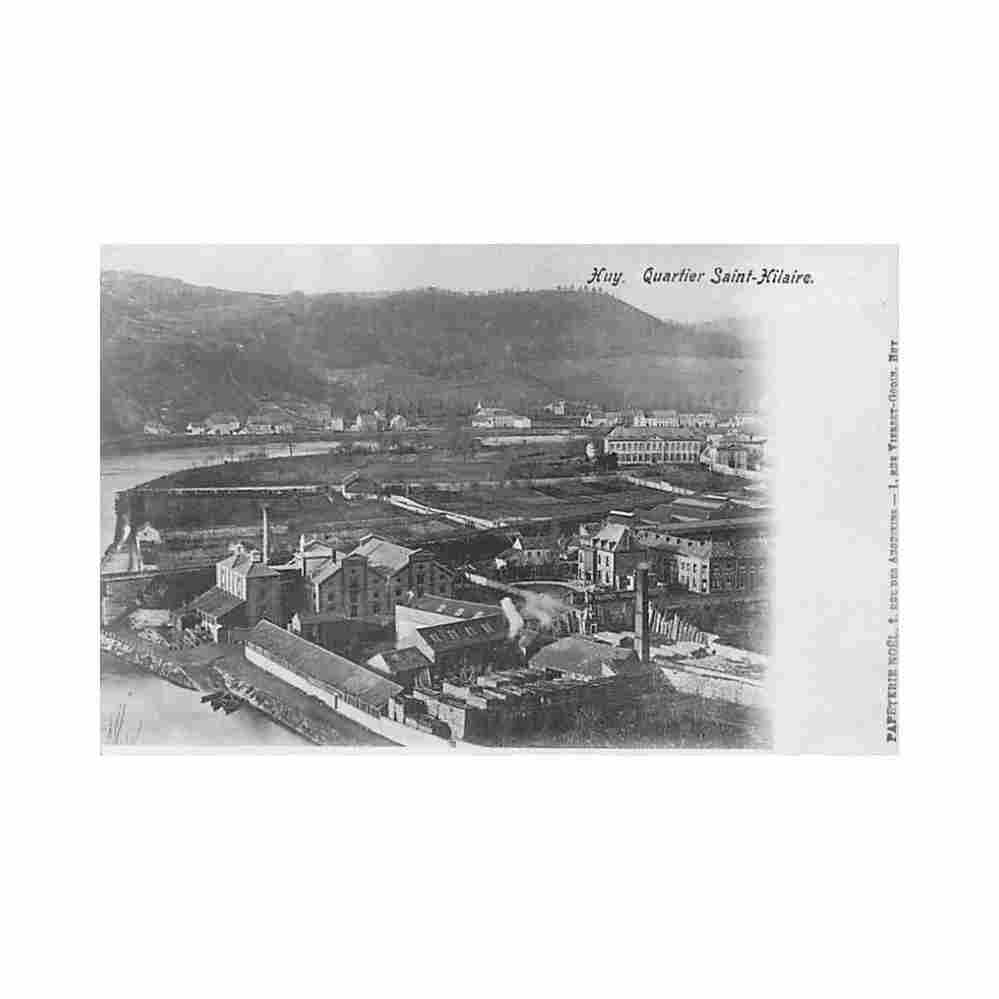 belgique huy liege quartier saint hilaire ed papeterie noel Vintage A4 Photo Print