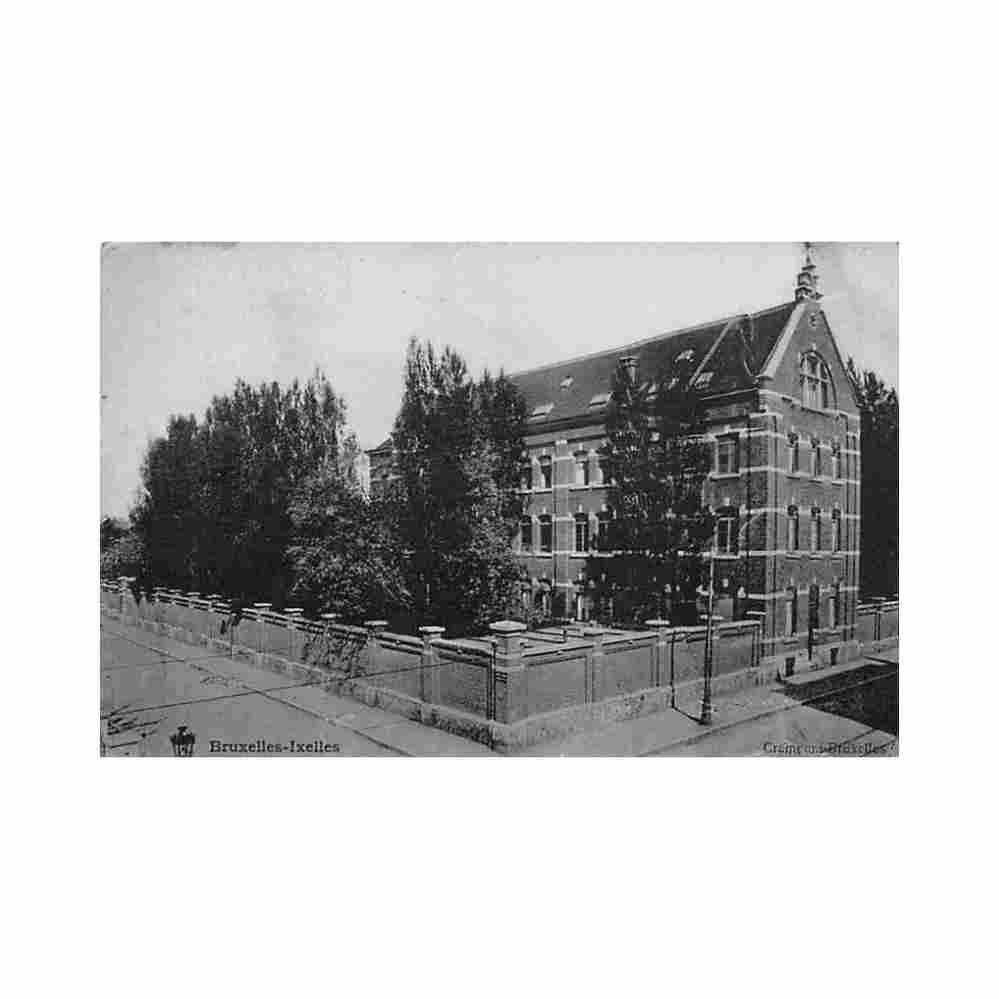 belgique ixelles brux cap ed grampori Vintage A4 Photo Print