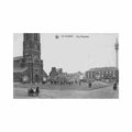 belgique la louviere hainaut place maugretout Vintage A4 Photo Print